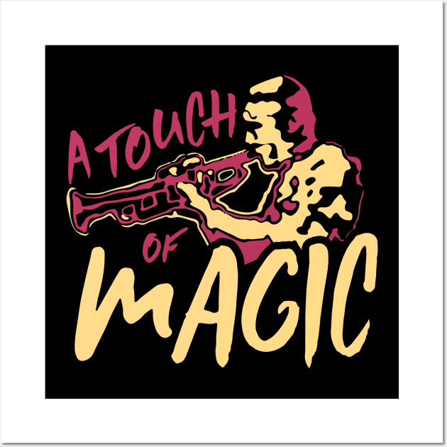 A Touch of Magic - Trumpet Player Wall Art by jazzworldquest